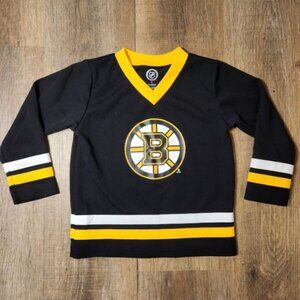 💛NWOT!🖤Boston Bruins NHL Kids' Hockey Jersey - Toddler Size 4T